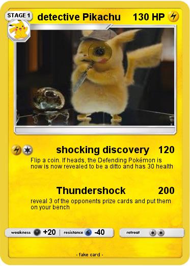 Pokemon detective Pikachu