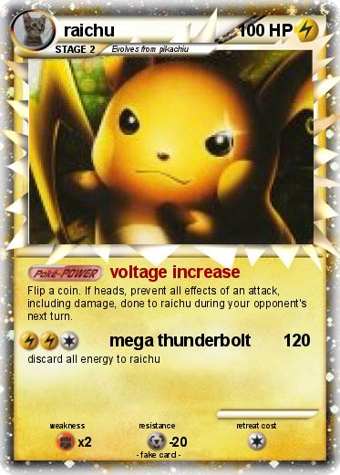 Pokemon raichu