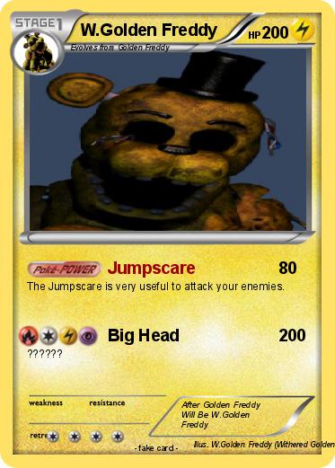 Pokemon W.Golden Freddy