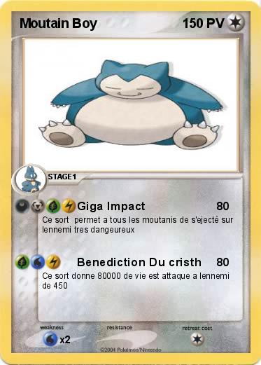 Pokemon Moutain Boy
