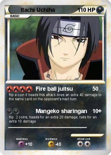 Pokemon Itachi Uchiha