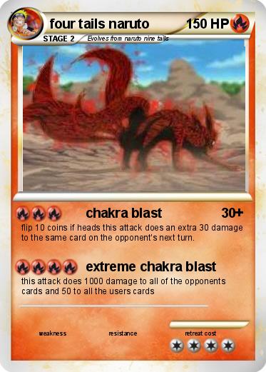 Pokemon four tails naruto