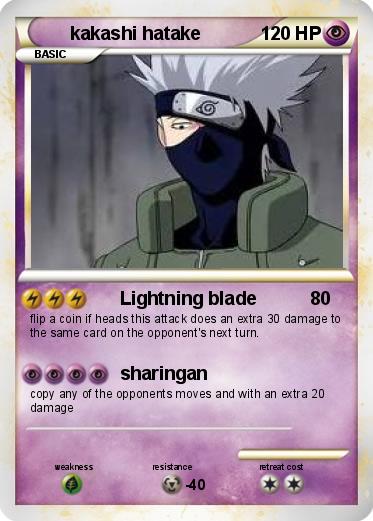 Pokemon kakashi hatake