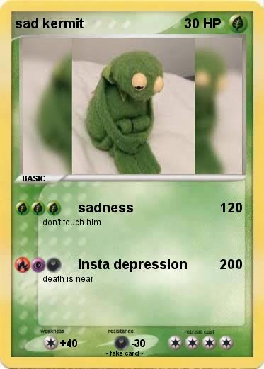 Pokemon sad kermit
