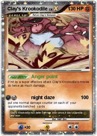 Pokemon Clay's Krookodile