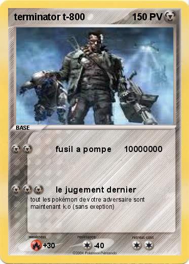 Pokemon terminator t-800