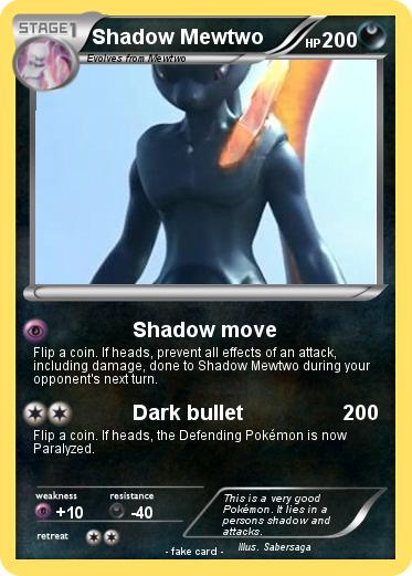 Pokemon Shadow Mewtwo