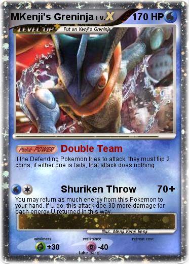 Pokemon MKenji's Greninja