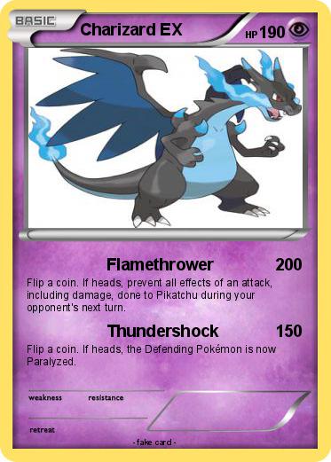 Pokemon Charizard EX