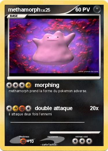 Pokemon methamorph