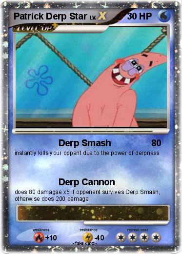 Pokemon Patrick Derp Star