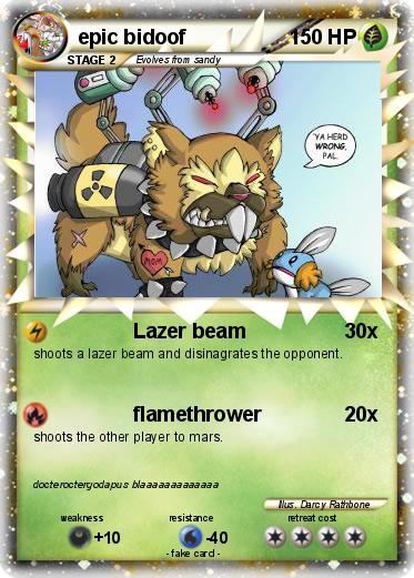 Pokemon epic bidoof