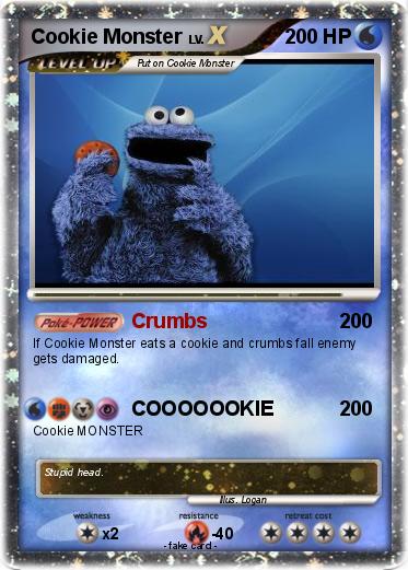 Pokemon Cookie Monster