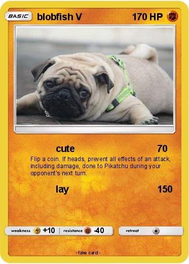 Pokemon blobfish V