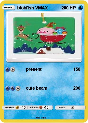 Pokemon blobfish VMAX