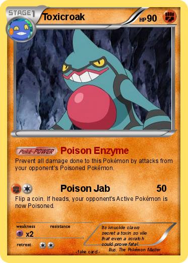 Pokemon Toxicroak