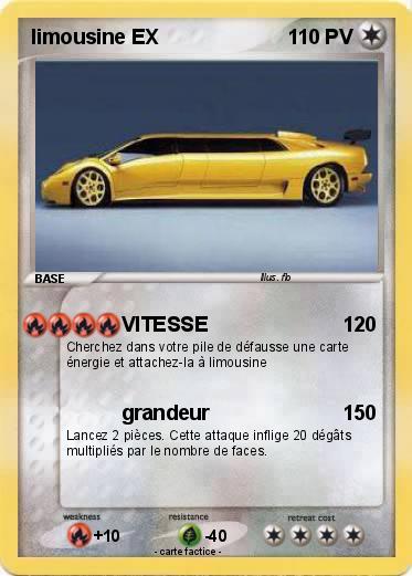 Pokemon limousine EX