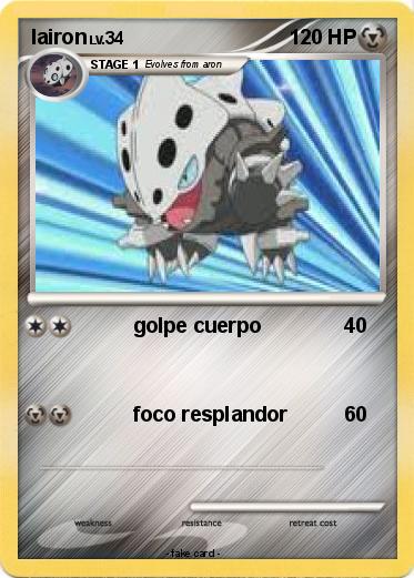 Pokemon lairon