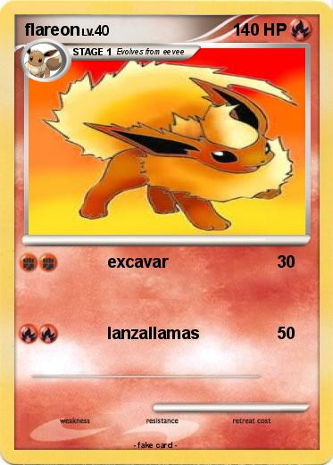 Pokemon flareon