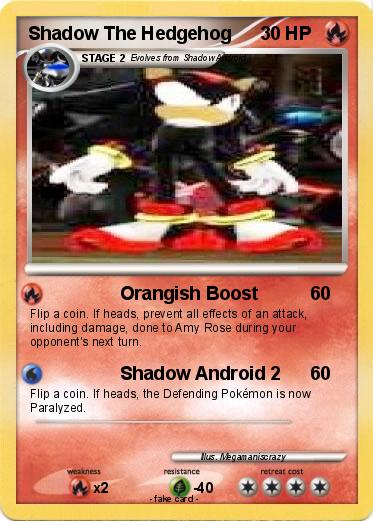 Pokemon Shadow The Hedgehog