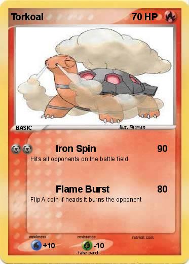 Pokemon Torkoal