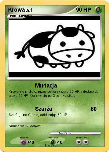 Pokemon Krowa