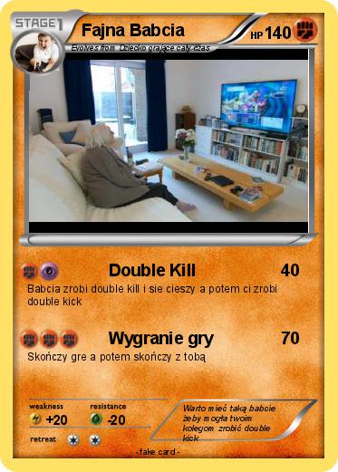 Pokemon Fajna Babcia
