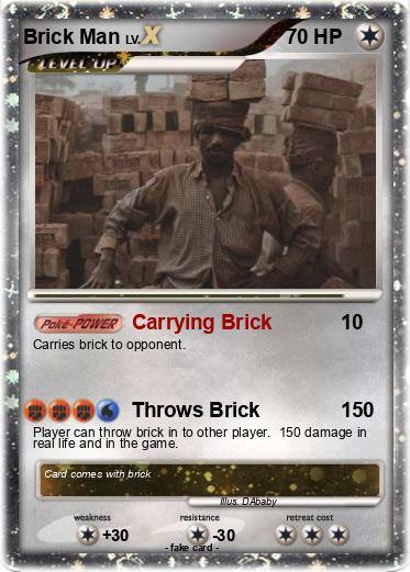Pokemon Brick Man