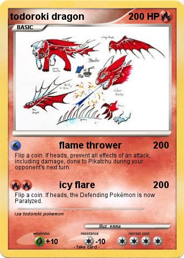 Pokemon todoroki dragon