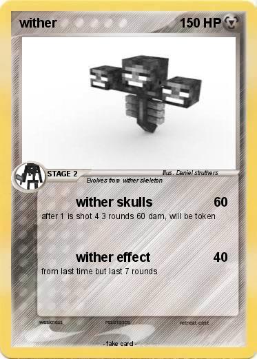 Pokemon wither