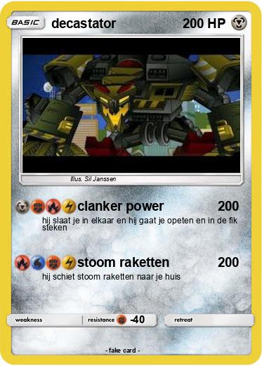 Pokemon decastator