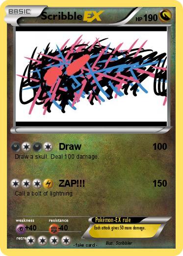 Pokemon Scribble