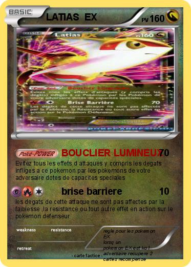 Pokemon LATIAS  EX