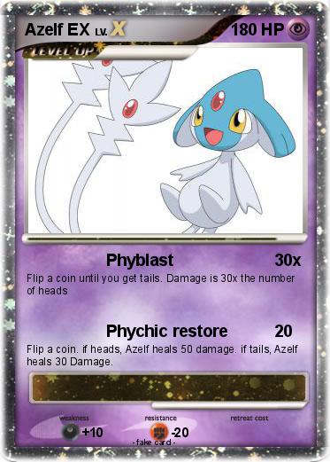 Pokemon Azelf EX