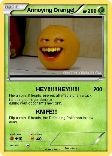 Pokemon Annoying Orange!