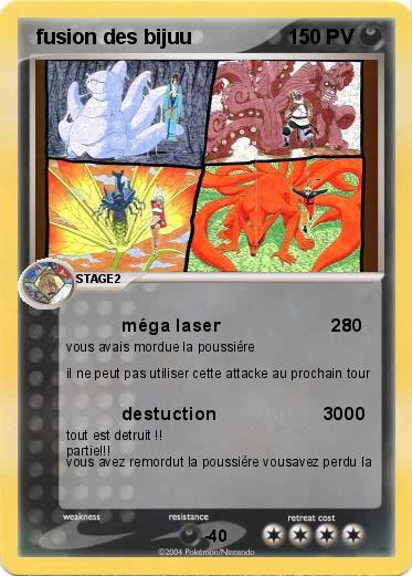 Pokemon  fusion des bijuu                                            