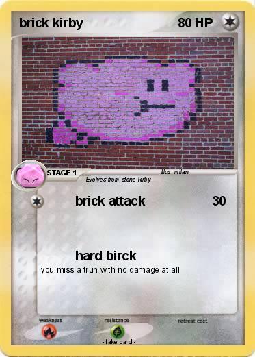 Pokemon brick kirby