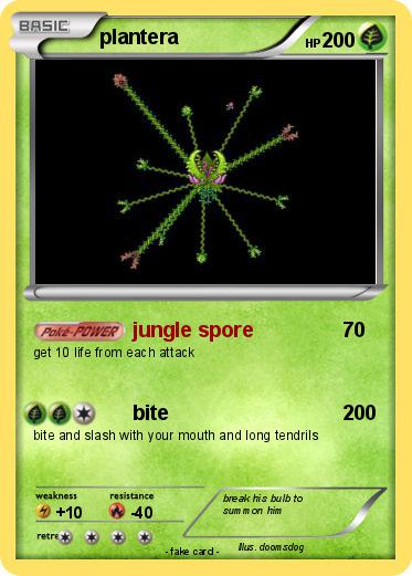 Pokemon plantera