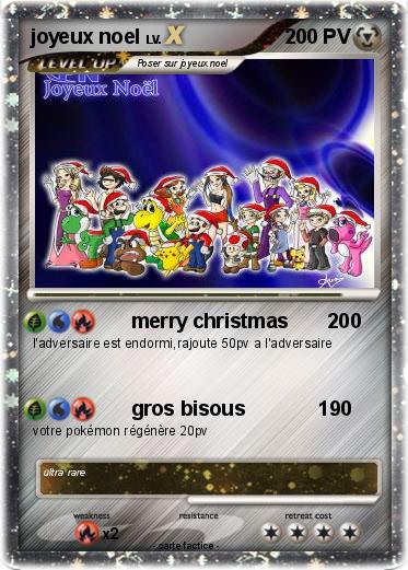 Pokemon joyeux noel