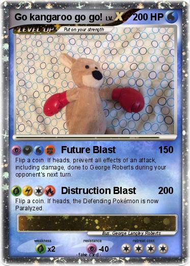 Pokemon Go kangaroo go go!