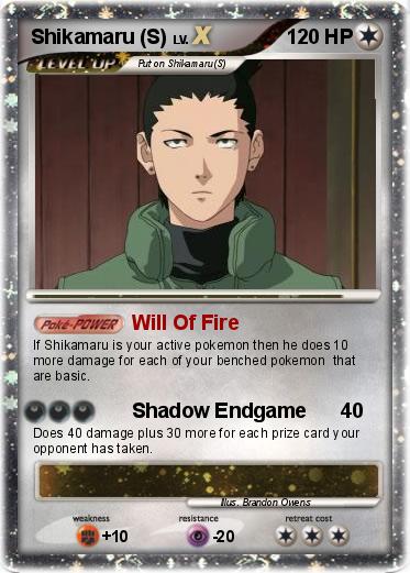 Pokemon Shikamaru (S)