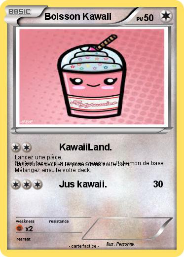 Pokemon Boisson Kawaii