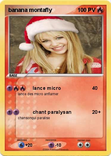 Pokemon banana montafly