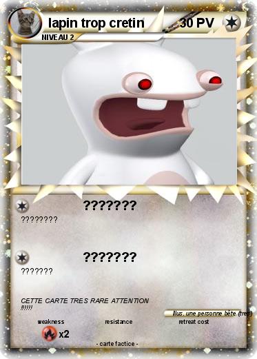 Pokemon lapin trop cretin