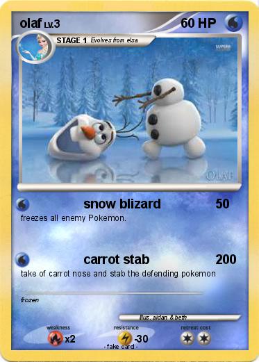 Pokemon olaf