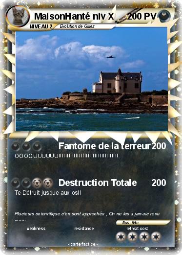 Pokemon MaisonHanté niv X