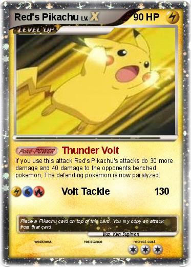 Pokemon Red's Pikachu