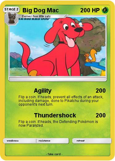 Pokemon Big Dog Mac