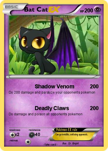 Pokemon Bat Cat