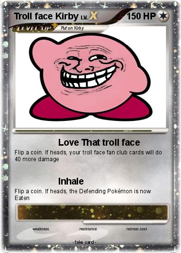 Pokemon Troll face Kirby